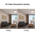Xiaomi-MI 360 Home Security Wireless Camera 2K Pro-white-1
