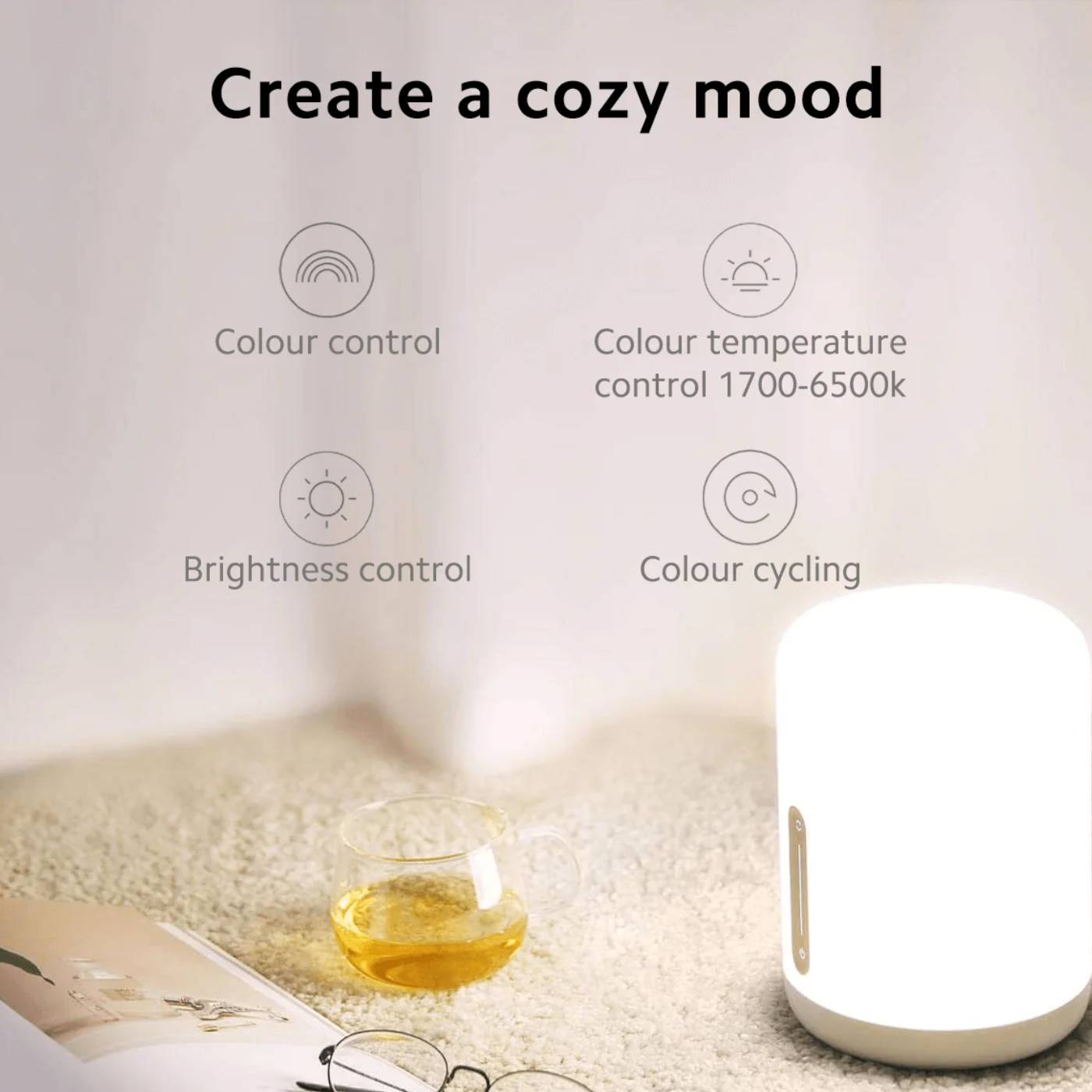 Xiaomi-Mi Bedside Lamp 2-white-6