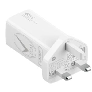 Xiaomi Mi 65W GaN Charger (Type-A + Type-C) - White