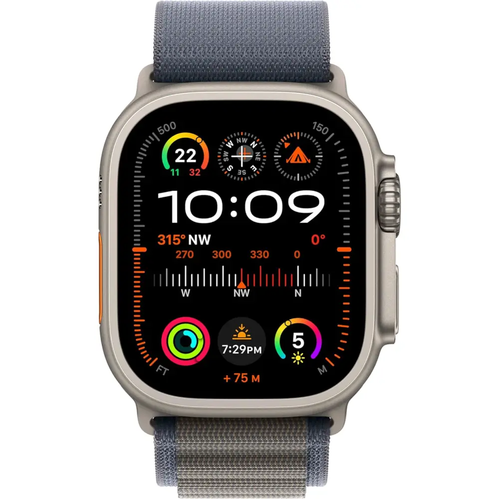 Apple-watch-ultra2-titanium-case-49mm-alpine-loop-blue-6