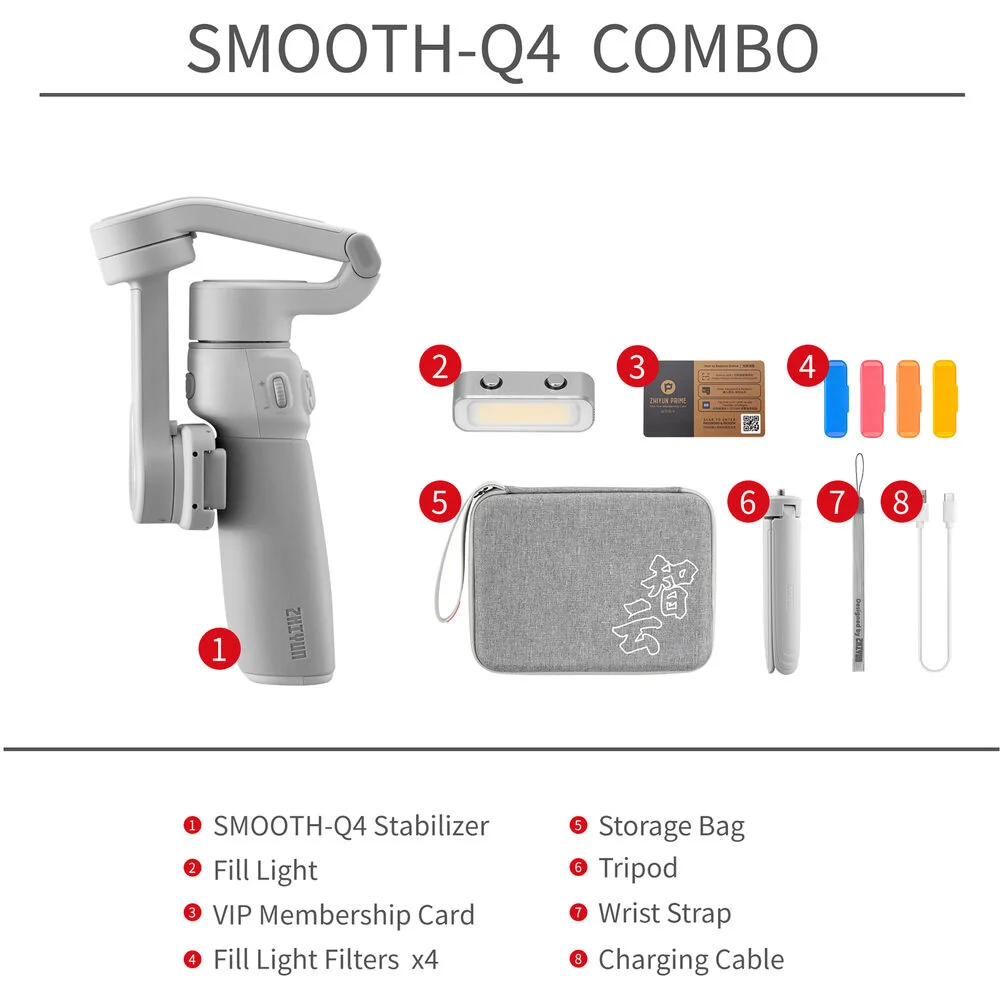 Zhiyun-smooth-Q4-gimbal-stabilizer-grey-1