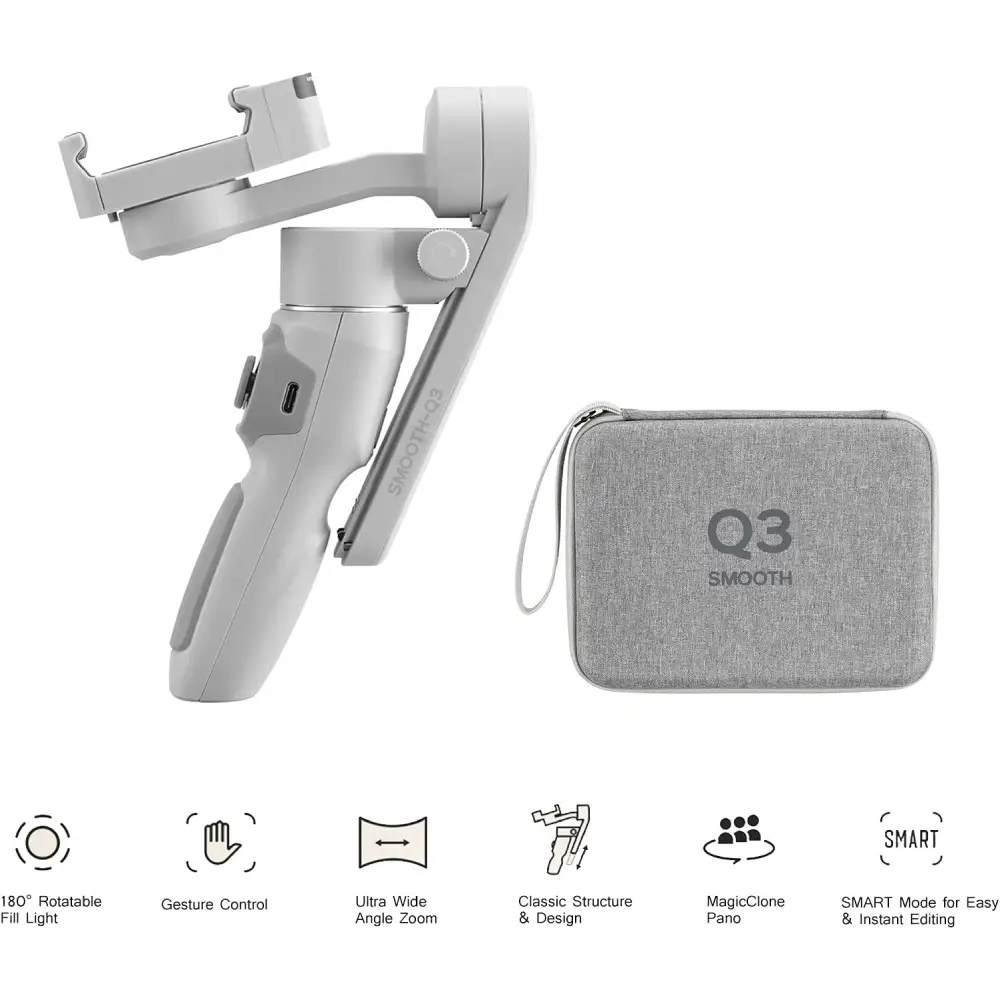 Zhiyun-smooth-Q3-combo-gimbal-white-5